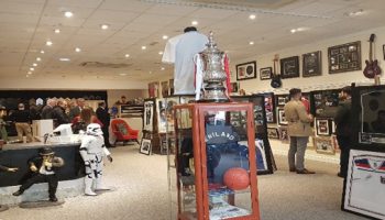 Celebrity memorabilia store opens at The Square Camberley