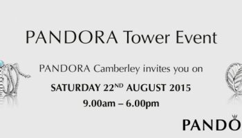 Spend £75 and win a beautiful piece of Pandora jewellery!