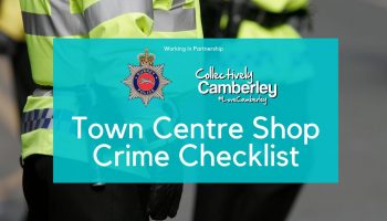 Town Centre Shop Crime Checklist