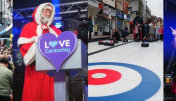 Camberley Town Centre starts the festive season with a record-breaking event…