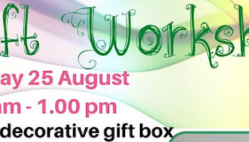 Make a decorative gift box – Craft Workshop