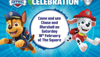The Square set to welcome Paw Patrol’s Chase and Marshall for free event