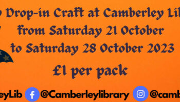 Daily Drop-In Crafts at Camberley Library