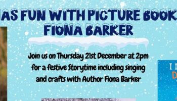 Christmas Fun with Picture Book Author Fiona Barker at Camberley Library