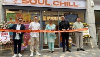 Mayor opens Soul Chill’s First UK Store in Camberley